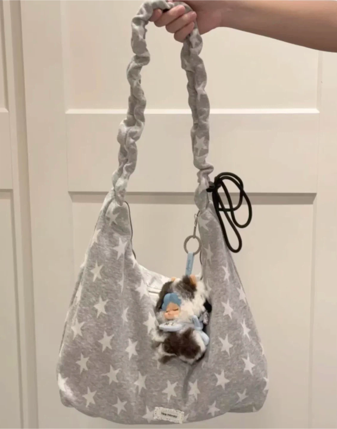 New Grey Star Hobo Shoulder Bag ⭐ - photo 2