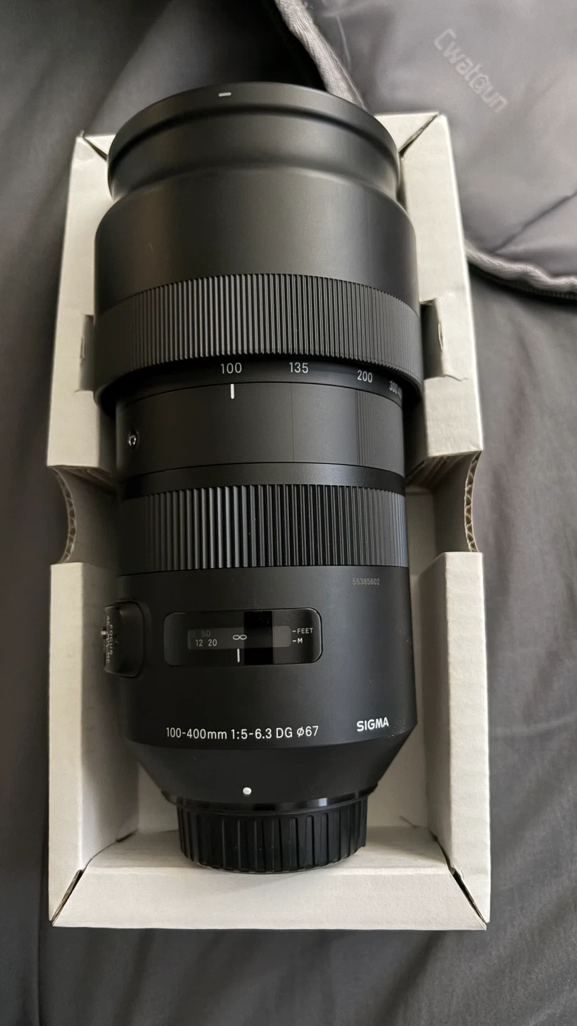 Nikon D5200 Camera and Sigma 100-400mm Lens