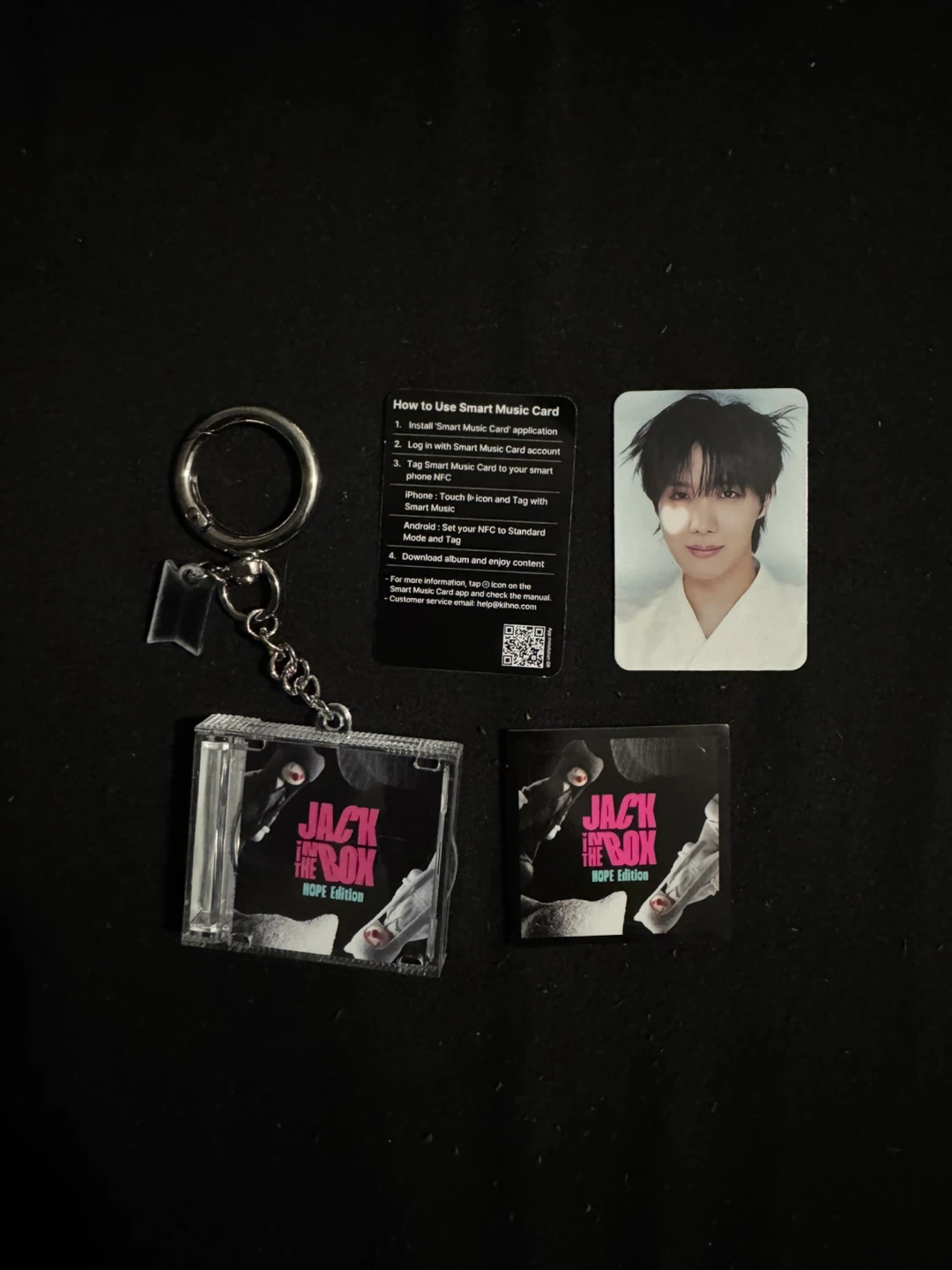 BTS j-hope Jack in the Box Hope Edition Keychain - photo 3