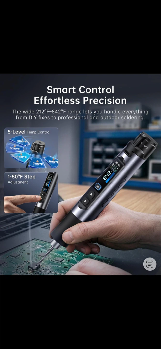FNIRST HS-03 Portable Soldering Iron Kit - photo 5