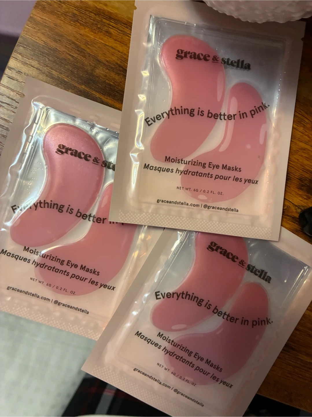 3 Grace & Stella Moisturizing Eye Masks