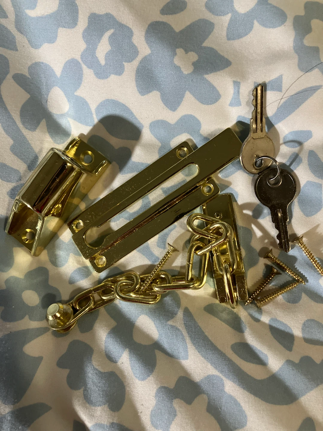Brass Door Security Chain Lock