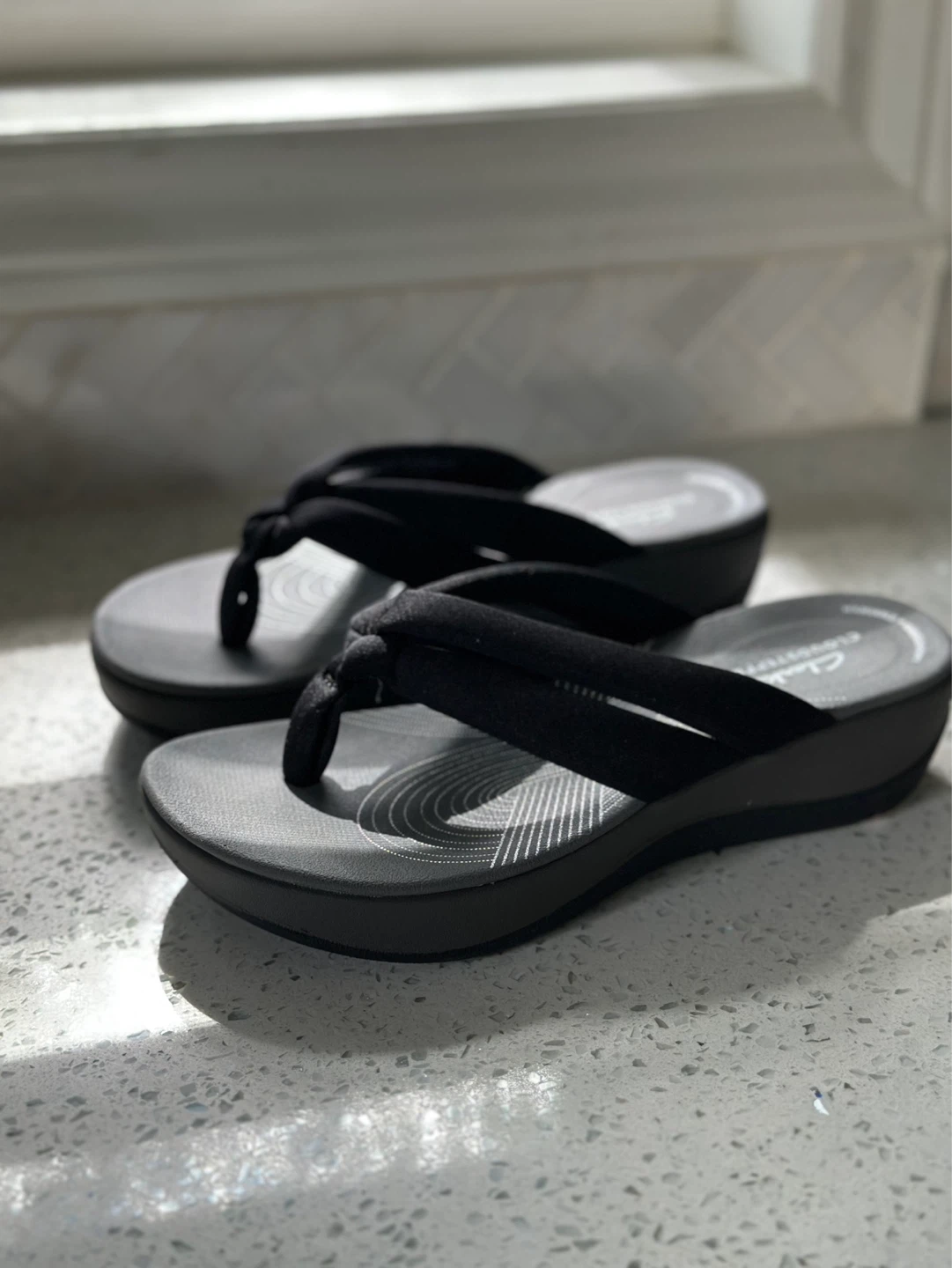 New Clarks Cloudsteppers Flip Flops - photo 2
