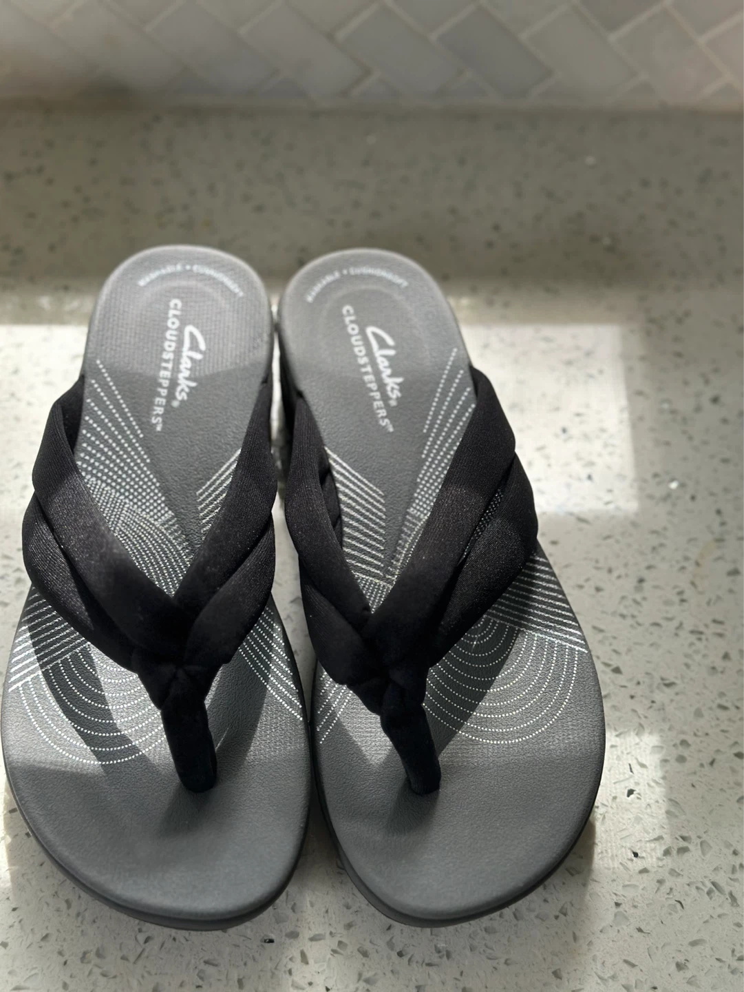New Clarks Cloudsteppers Flip Flops - photo 5