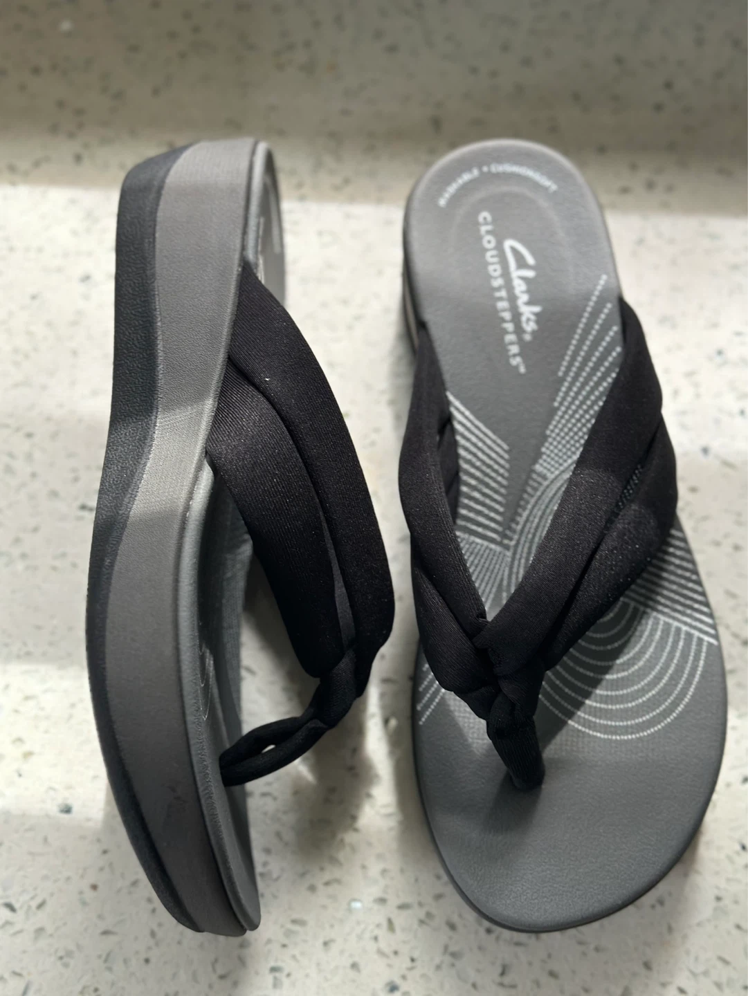 New Clarks Cloudsteppers Flip Flops - photo 4
