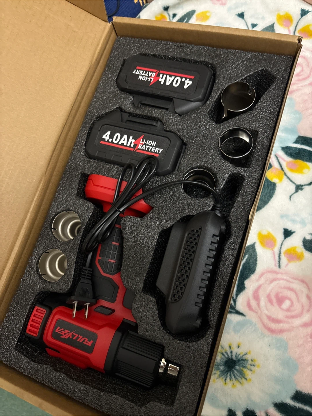 FULLYEA Cordless Heat Gun Kit - photo 3