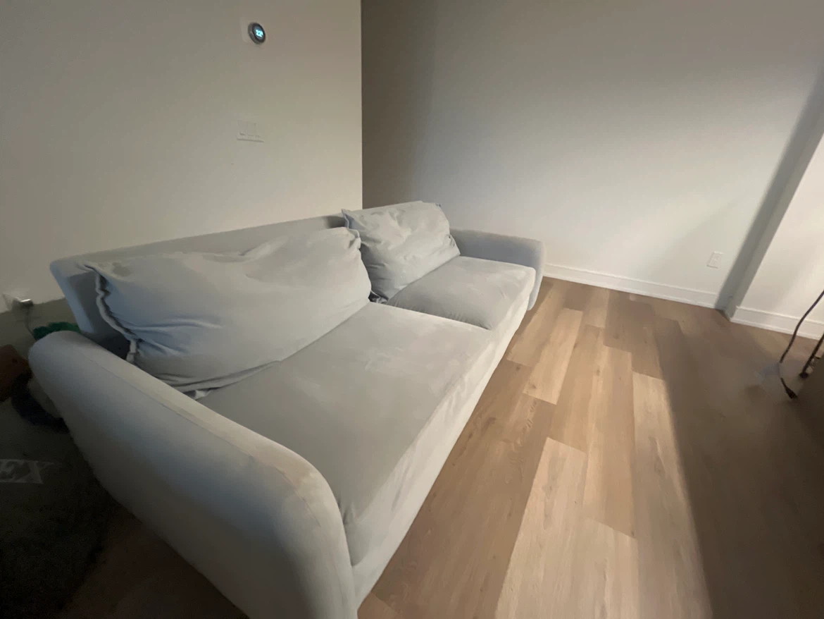 Light Grey Loveseat