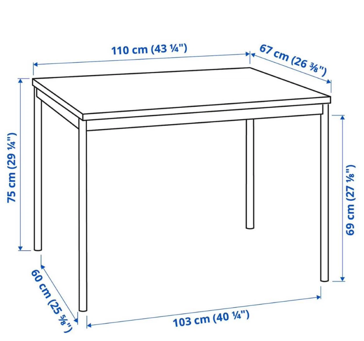 IKEA Table and Two Chairs,delivery available - photo 4