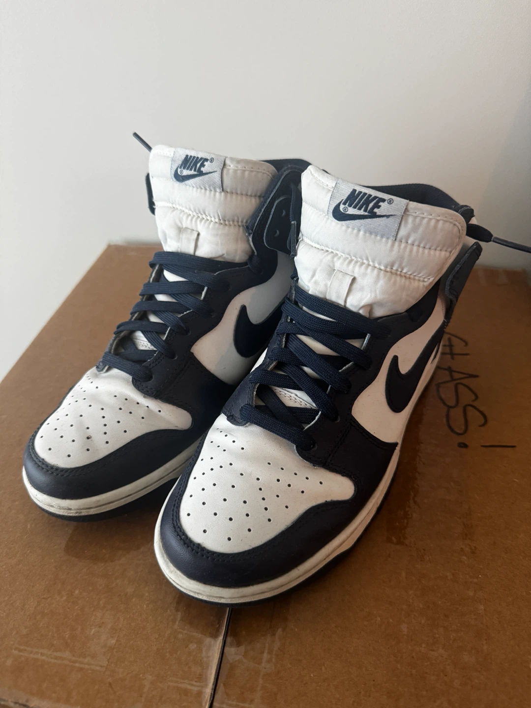 Nike Dunk High Midnight Navy Sneakers