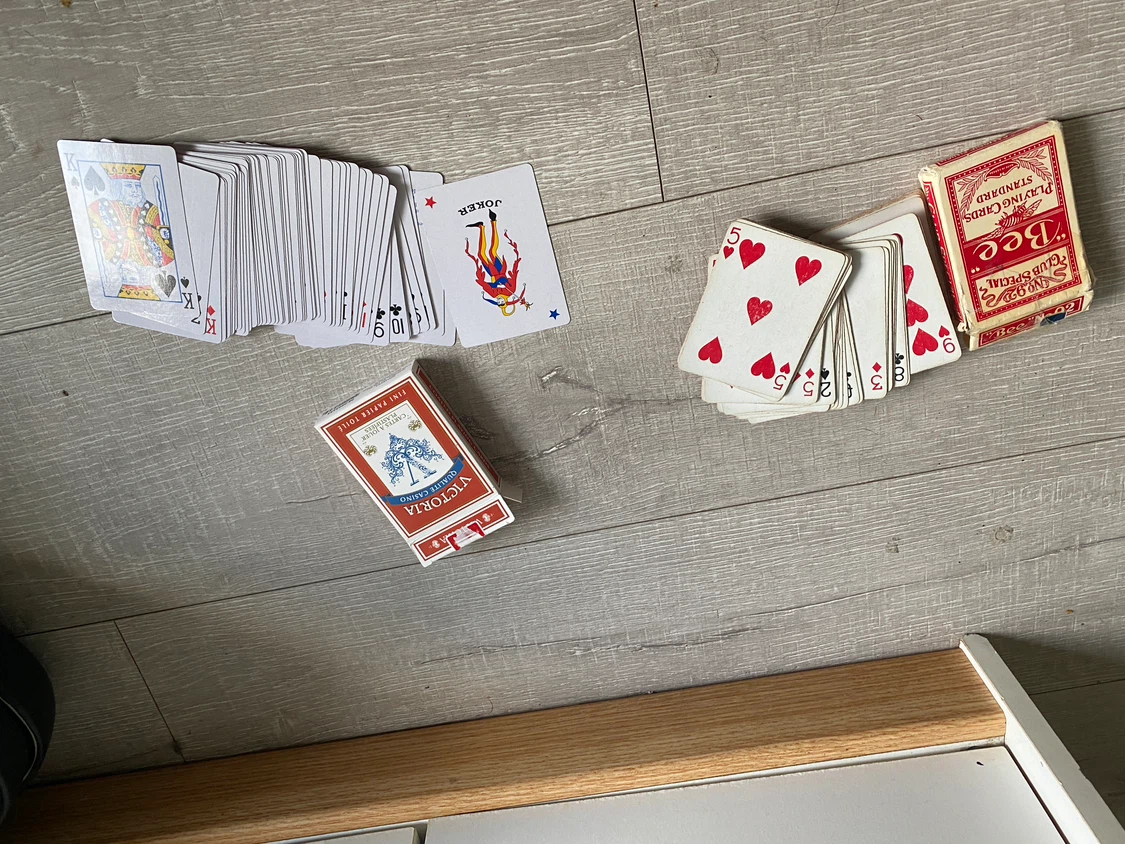 Two decks of playing cards: Bee and Victoria - photo 2