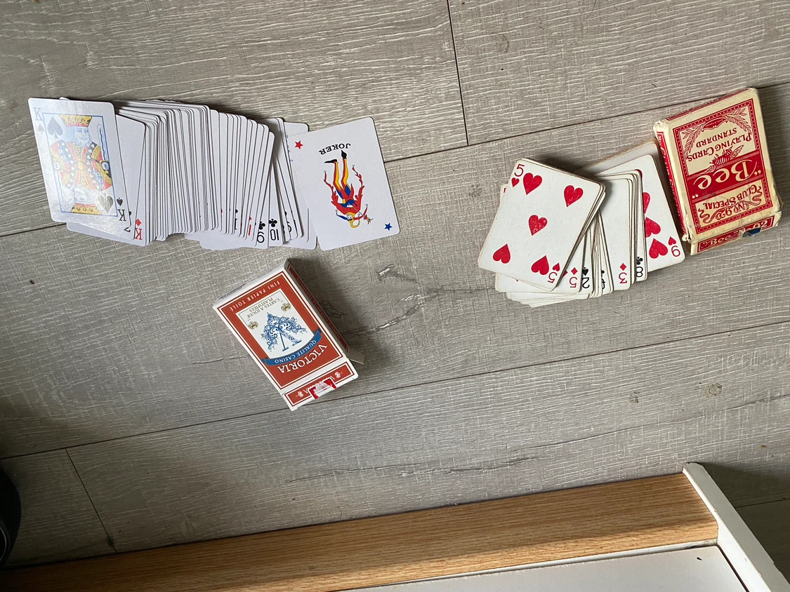 Two decks of playing cards: Bee and Victoria - photo 3