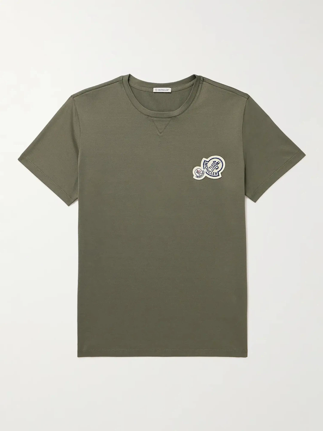 Moncler logo patch t-shirt