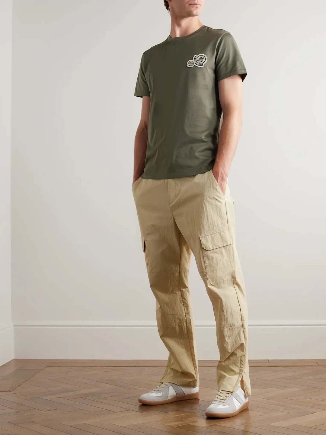 Moncler logo patch t-shirt - photo 4