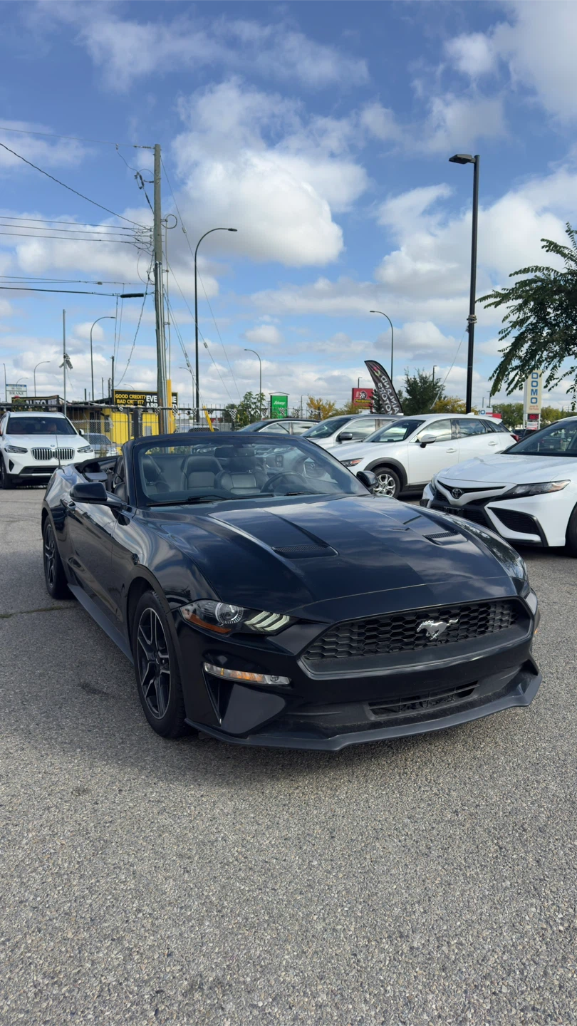 2018 Mustang Convertible – 72,600 km