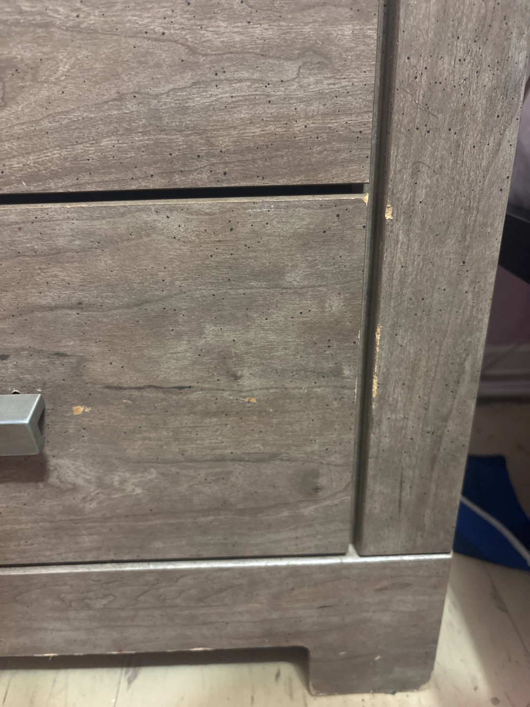 Rustic Two-Drawer Nightstand - photo 4