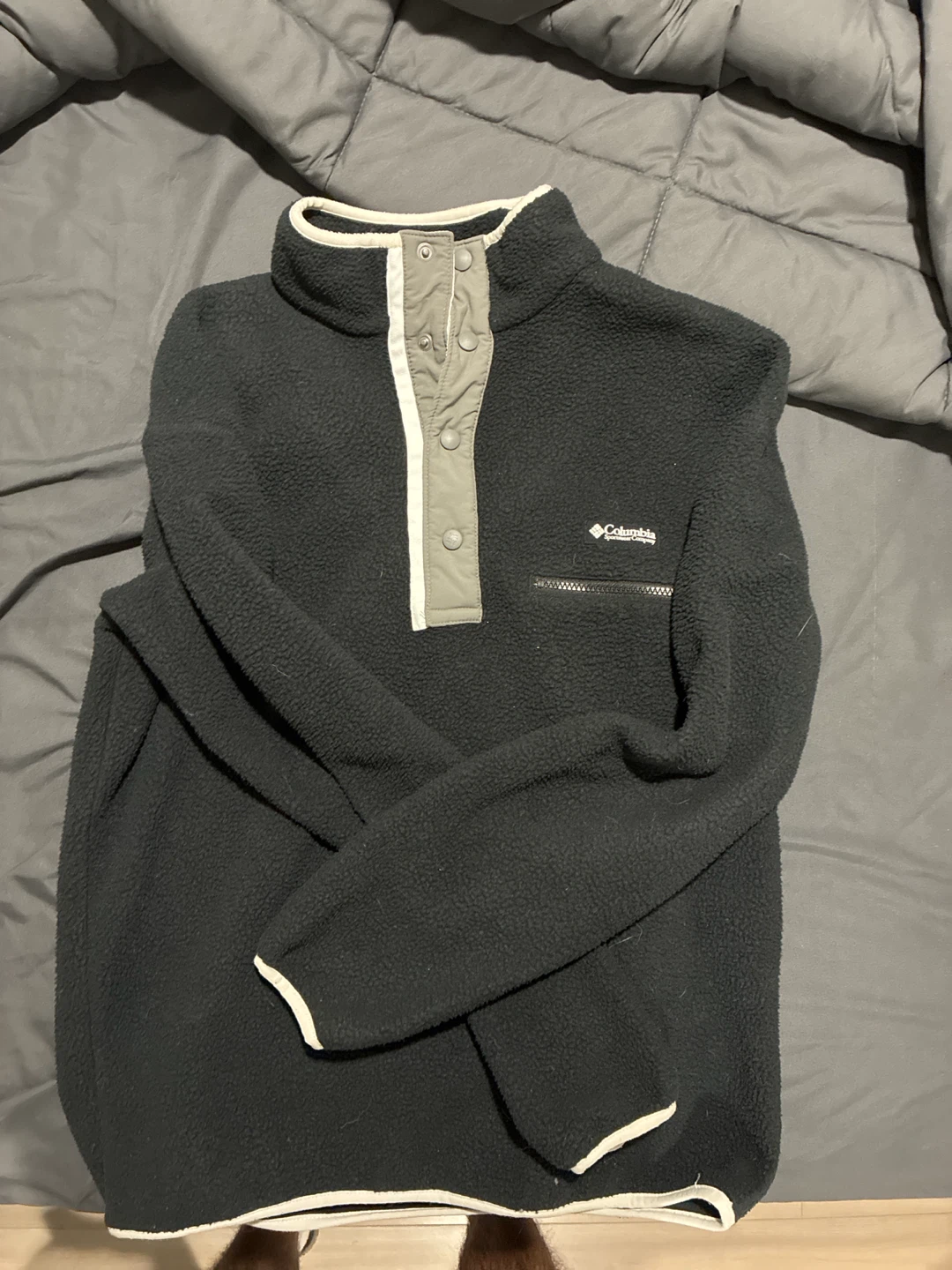 Black Columbia Fleece