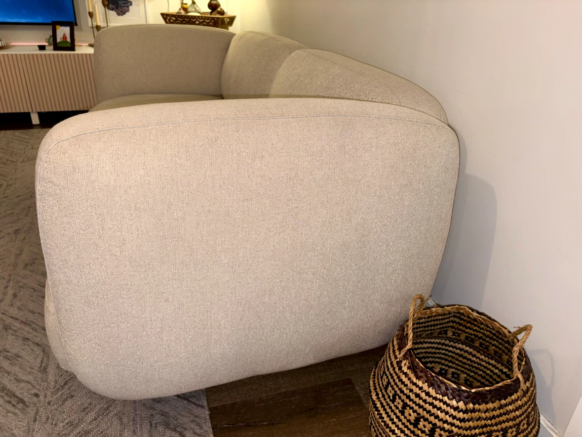 Sofa in Sand Chenille Tweed - photo 2