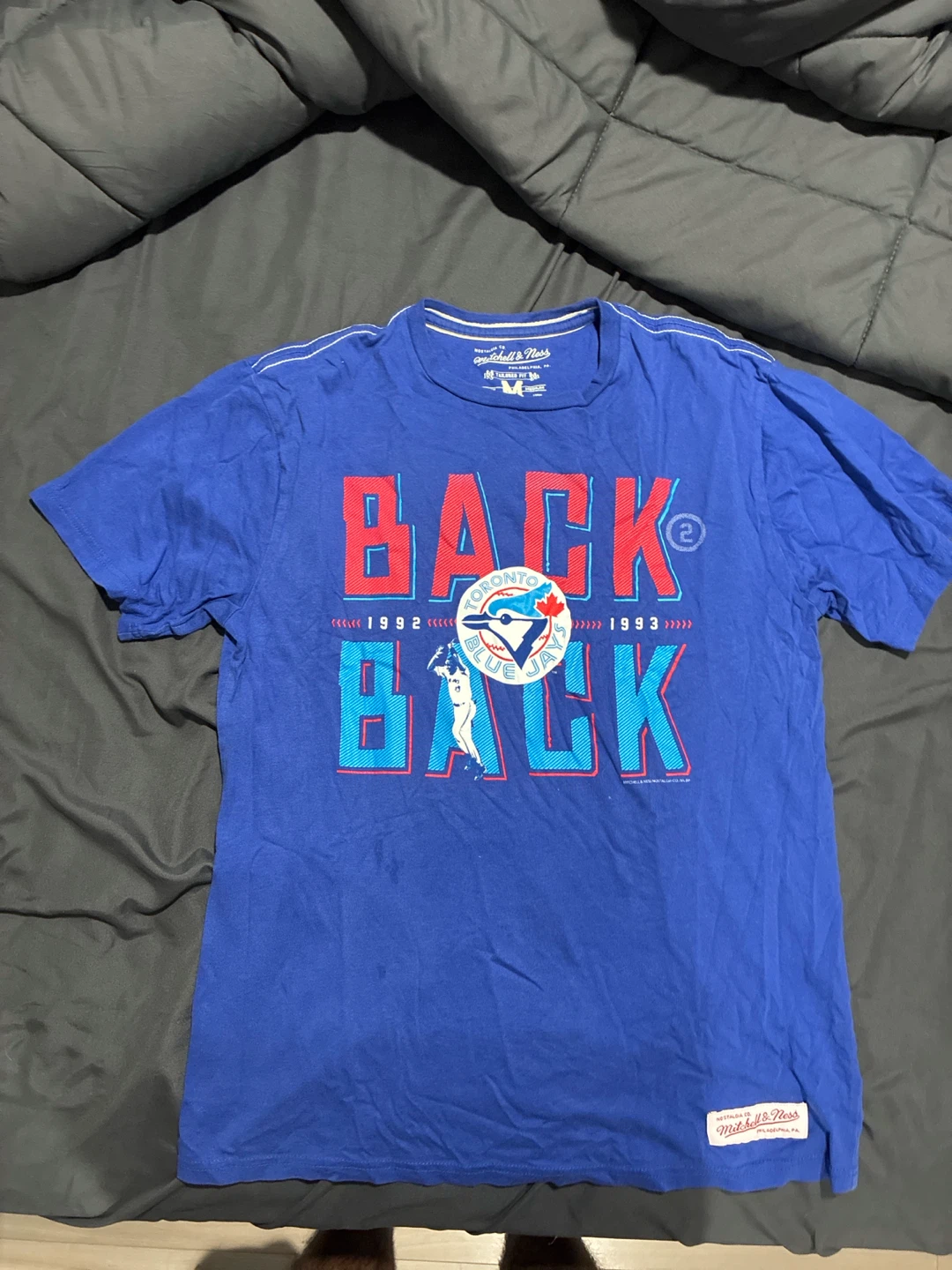 Mitchell & Ness Toronto Blue Jays Back-to-Back T-Shirt