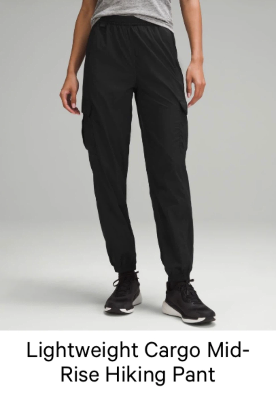 Lululemon Lightweight Cargo Mid-rise Hiking Pant