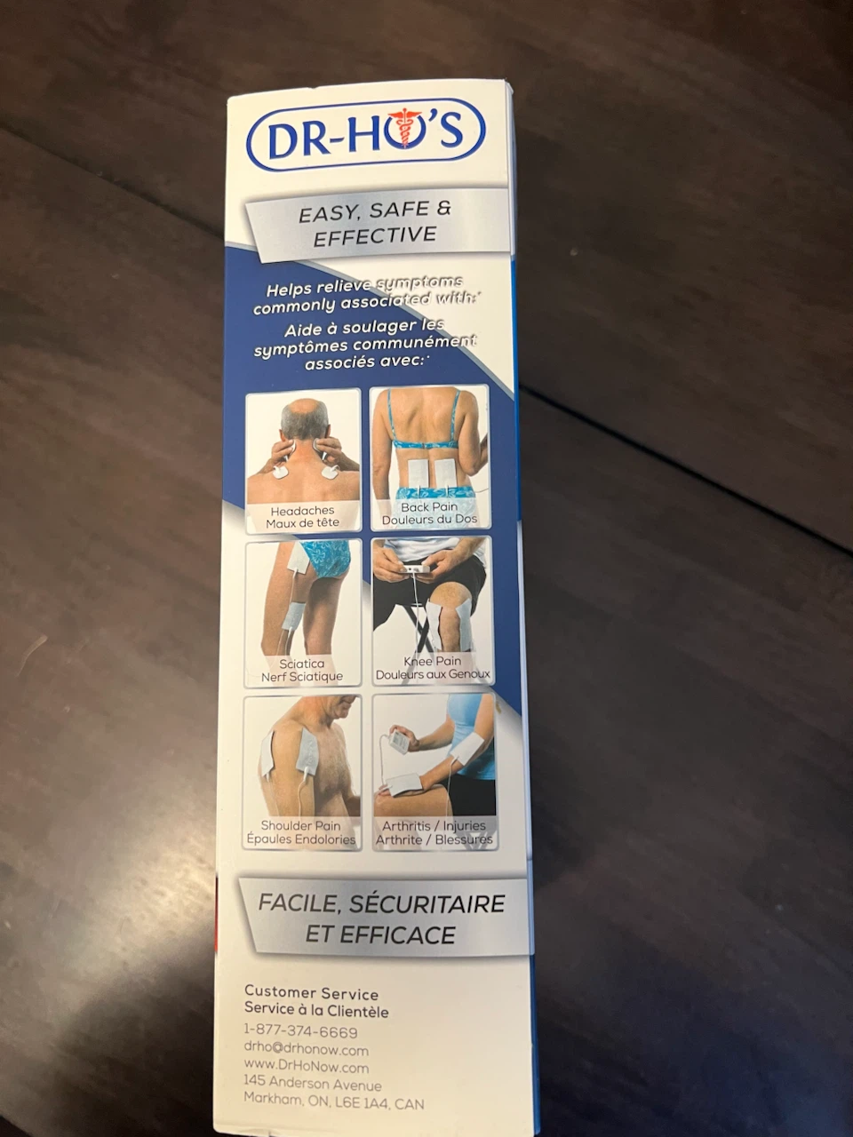 Dr. Ho's Pain Therapy System 4-Pad T.E.N.S. Device - photo 3