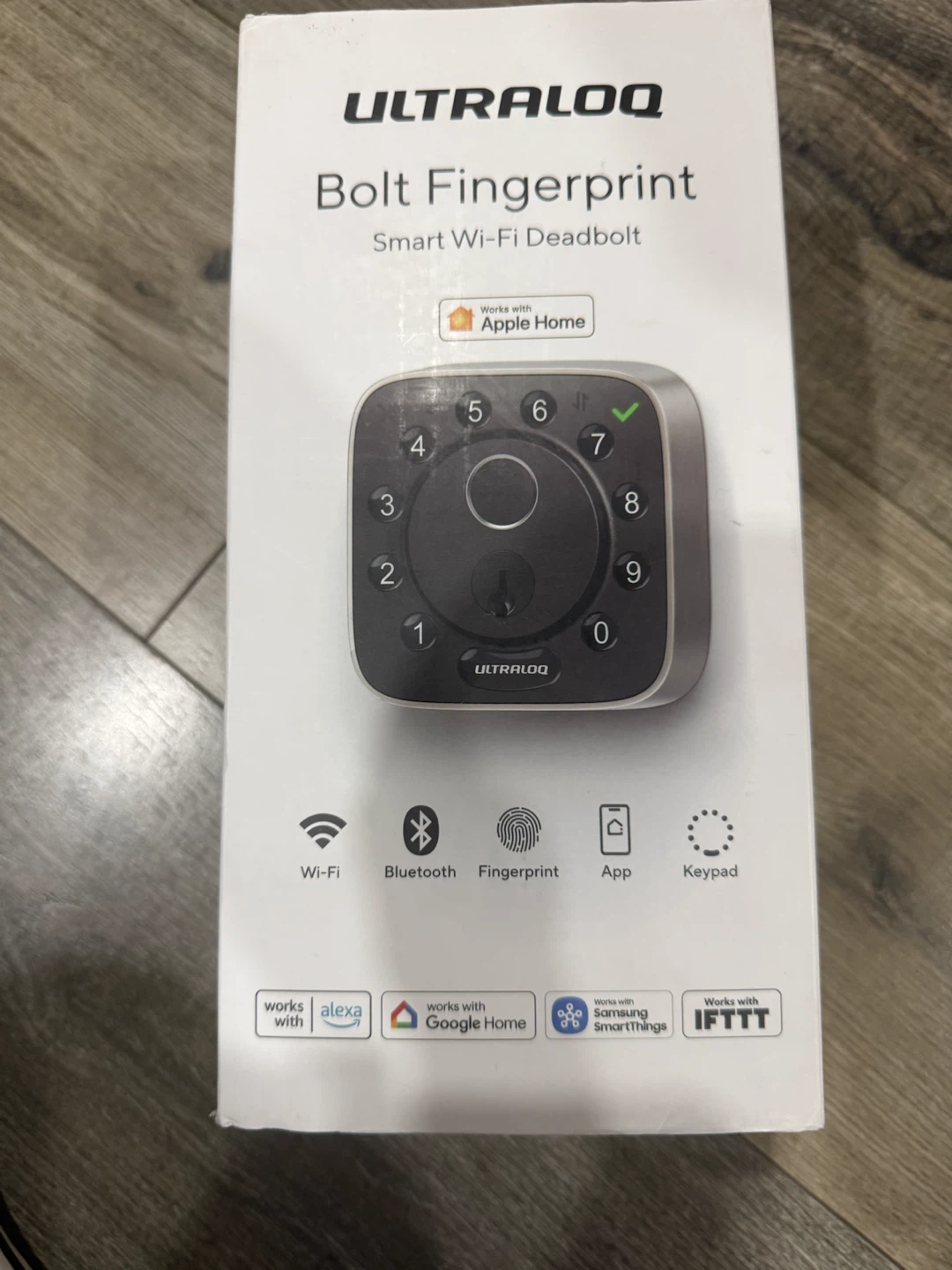 ULTRALOQ Bolt Fingerprint Smart Wi-Fi Deadbolt - photo 2