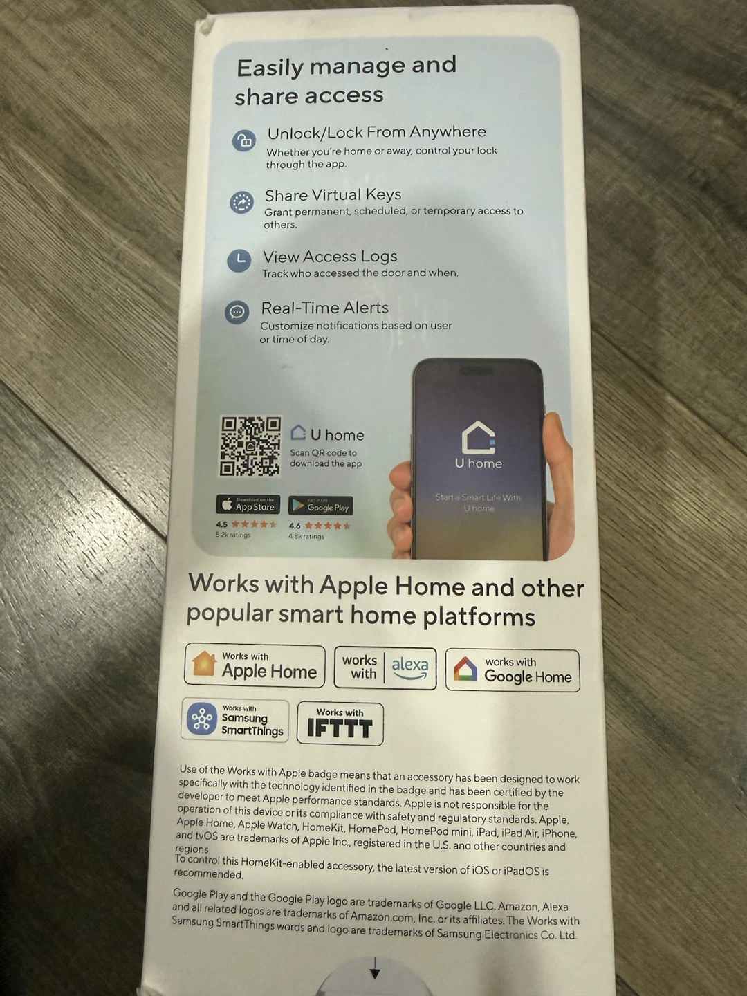 ULTRALOQ Bolt Fingerprint Smart Wi-Fi Deadbolt - photo 4