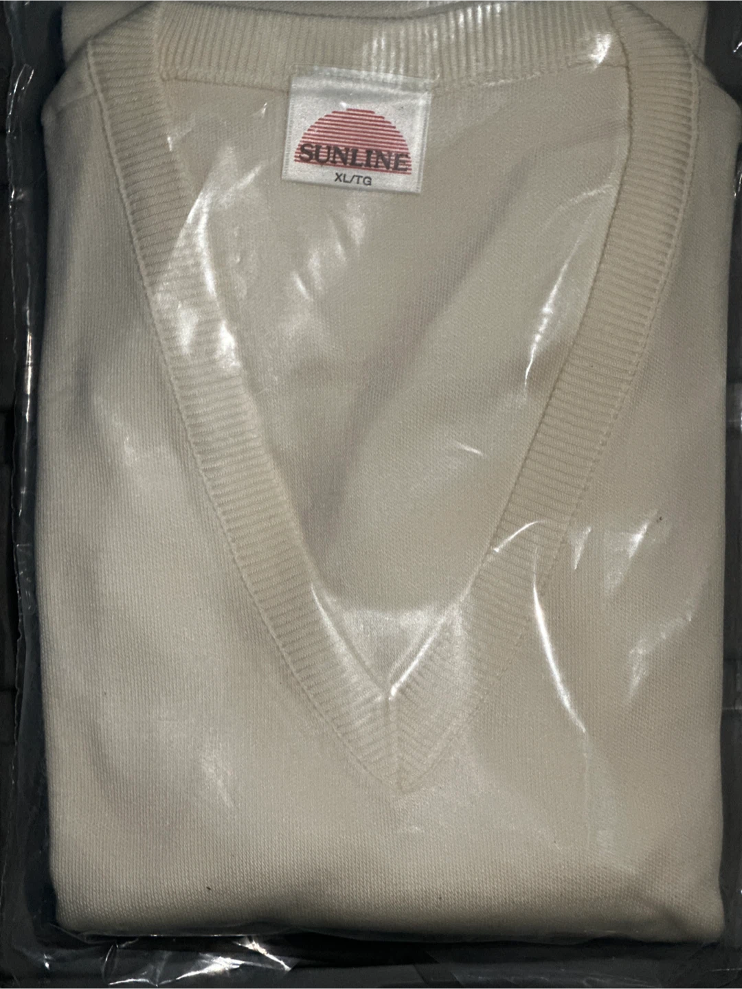 Sunline V-Neck Sweater White - photo 2
