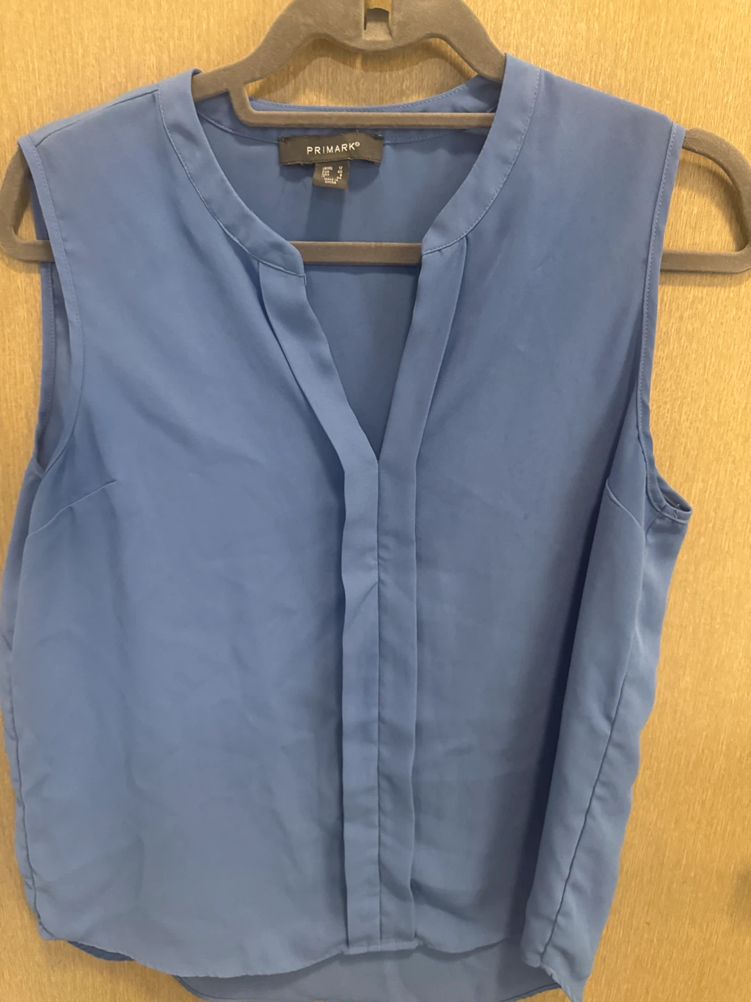 Primark Sleeveless Blue Blouse