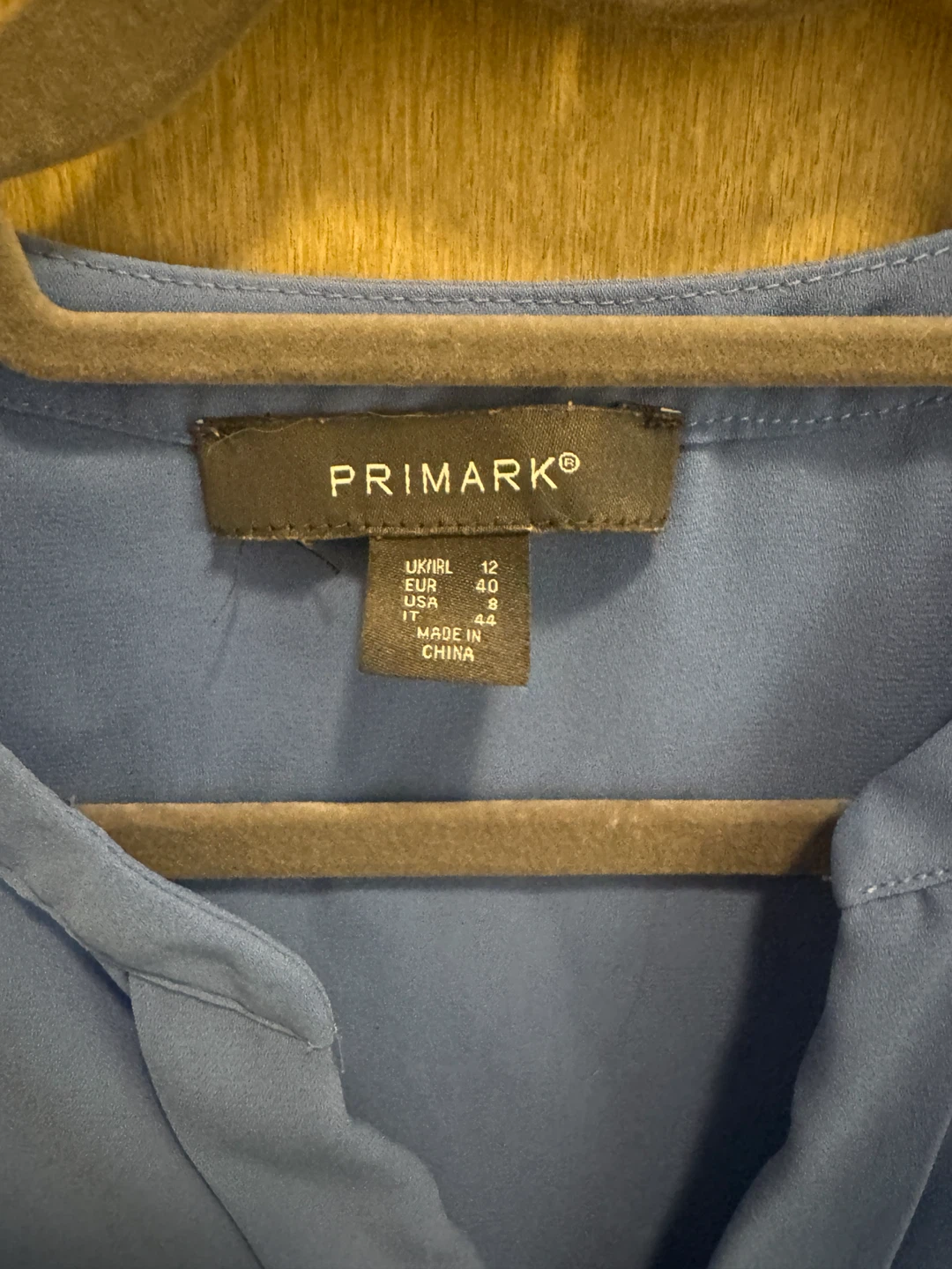 Primark Sleeveless Blue Blouse - photo 2