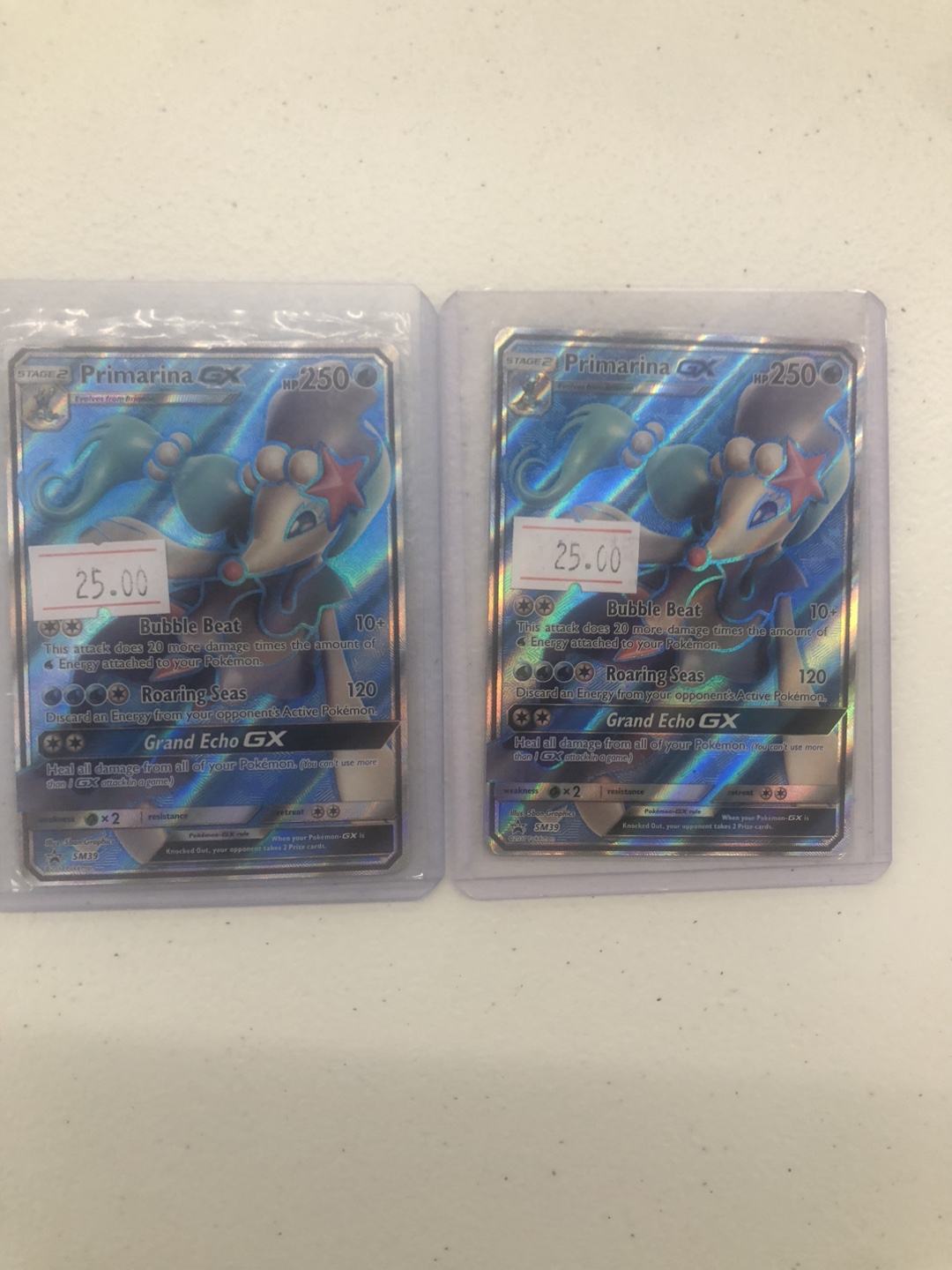 Primarina GX Promo SM39 NM/LP