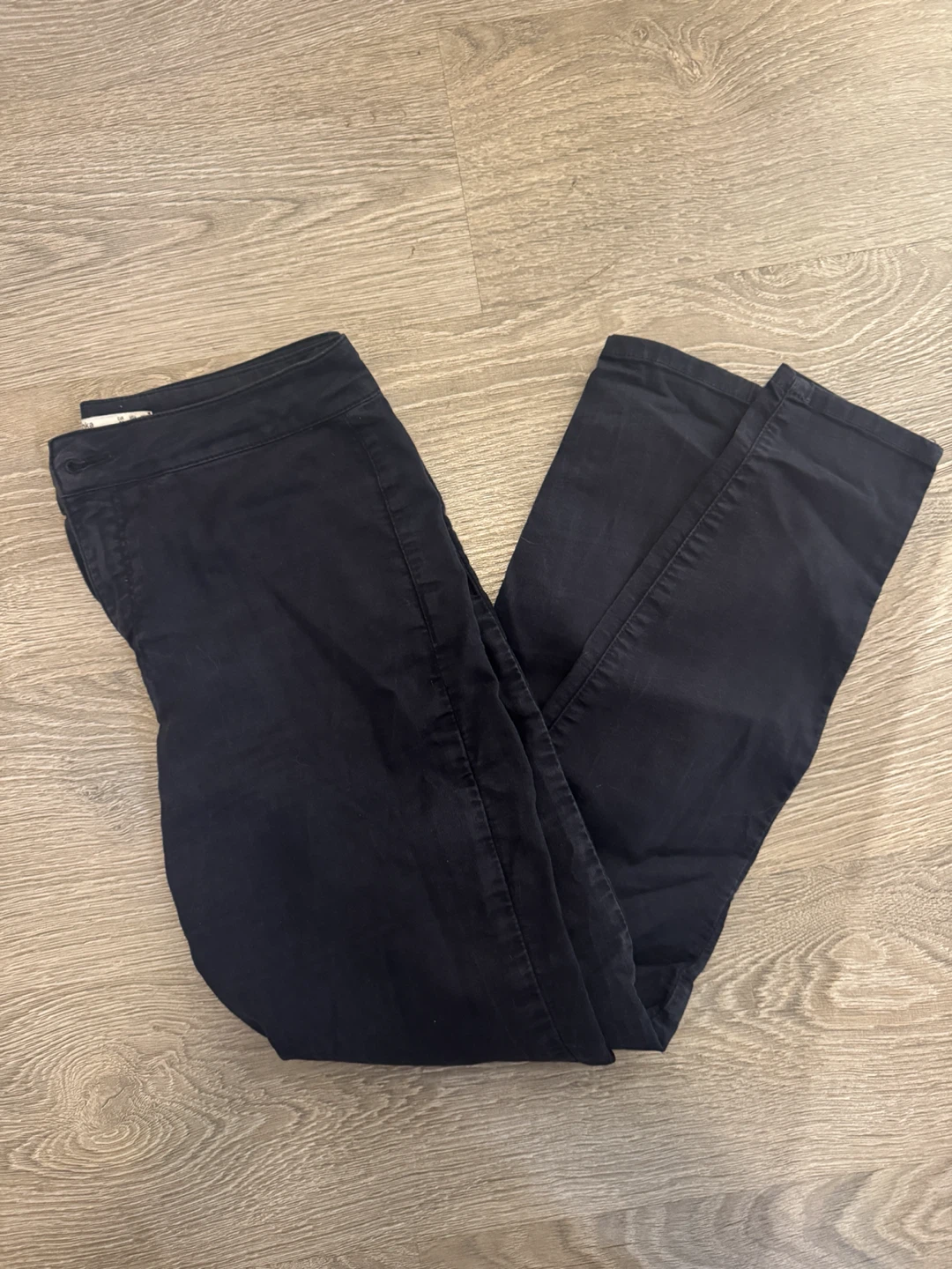 Bershka blue pants-high waist
