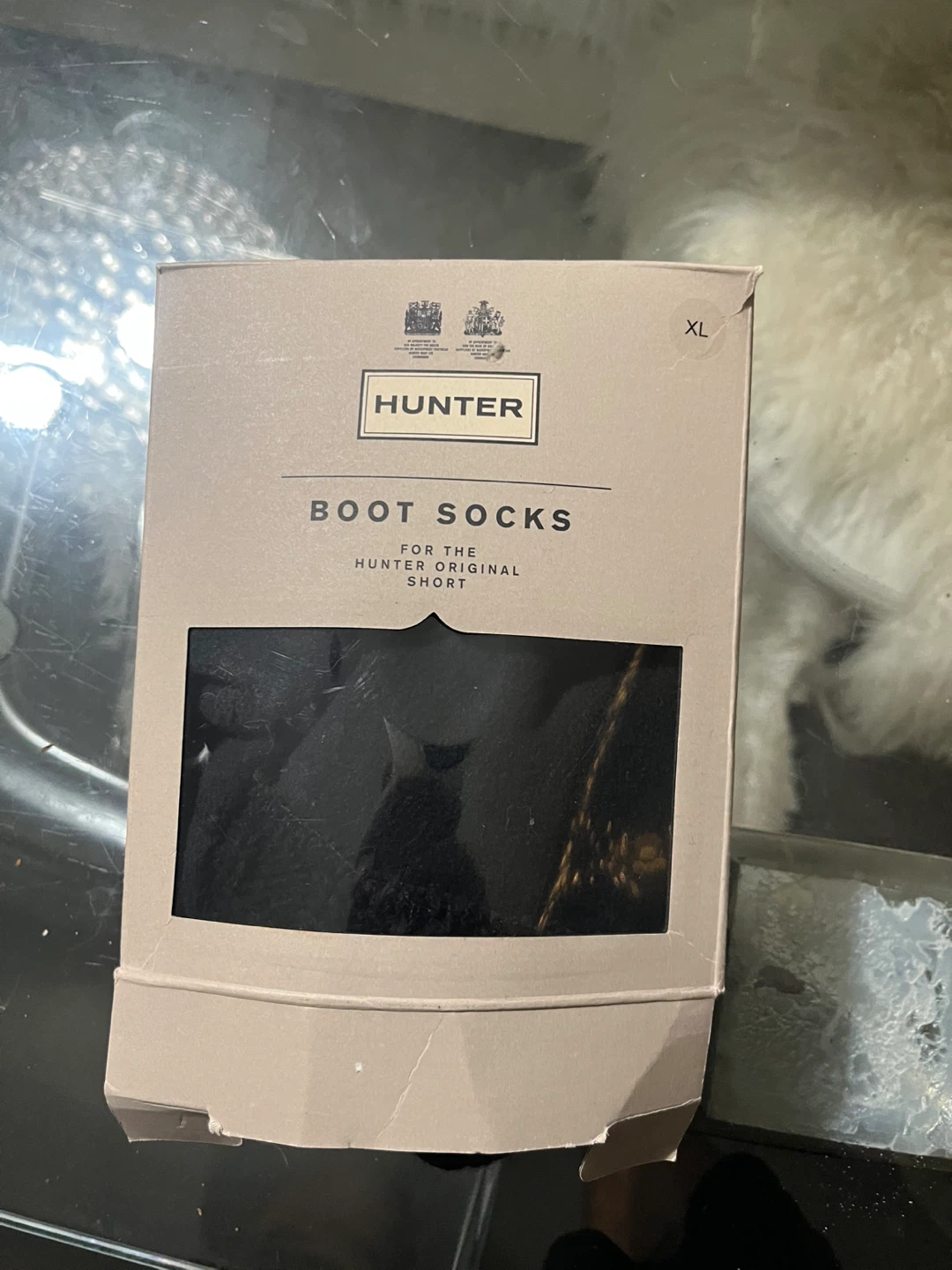 Hunter Original Short Boot Socks - Black XL
