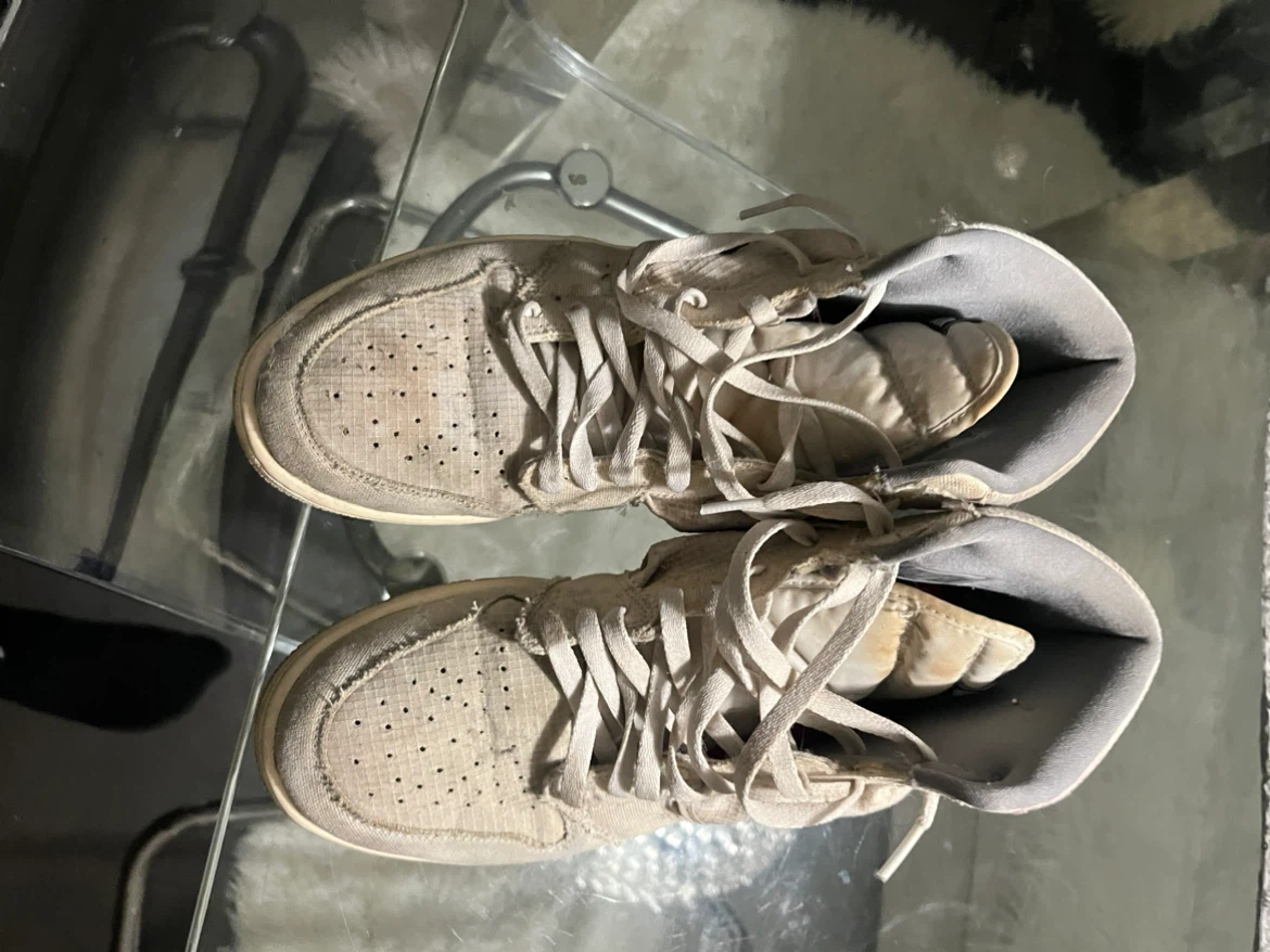 Air Jordan 1 Retro High OG Sail Canvas size 11 - photo 4
