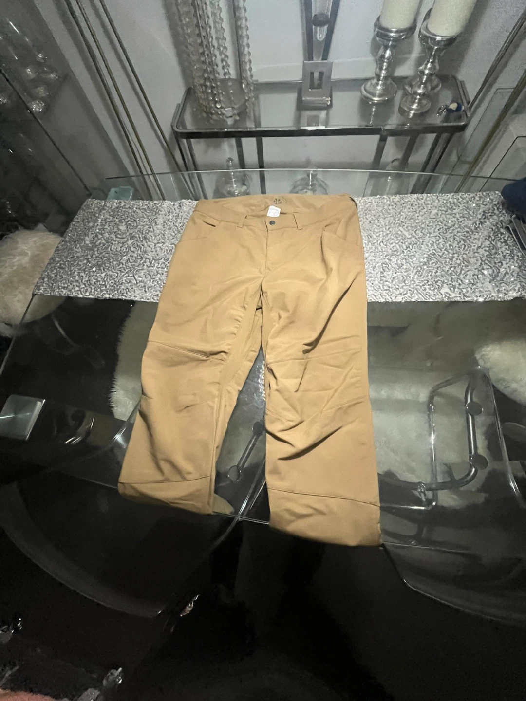 Decathlon Men's Beige Hiking Pants XL