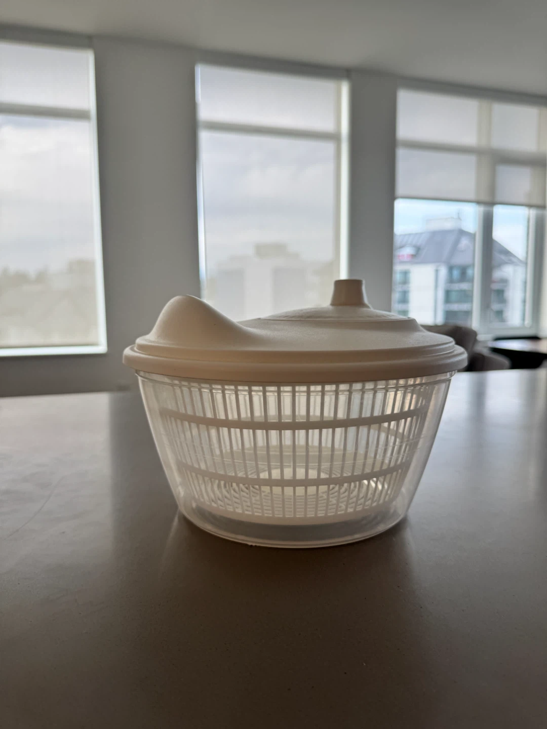 Legnoart Cutting Board, Board holder, and IKEA Salad Spinner