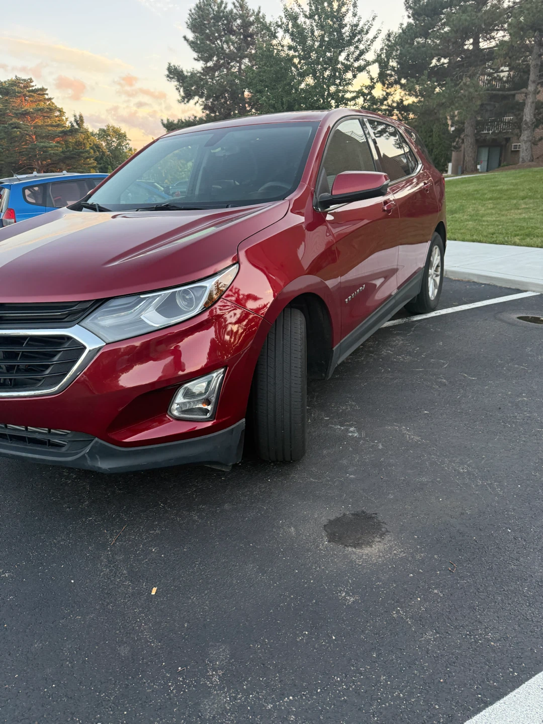 2019 Red Chevrolet Equinox LT