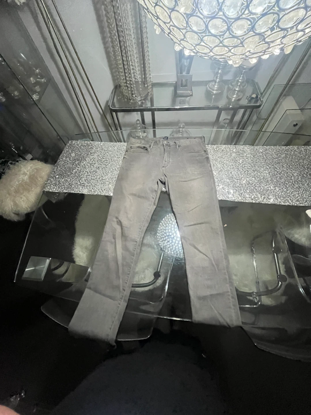 Gap Skinny Jeans Grey 34x32
