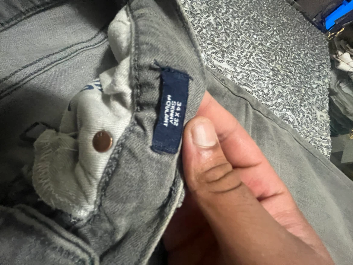 Gap Skinny Jeans Grey 34x32 - photo 3