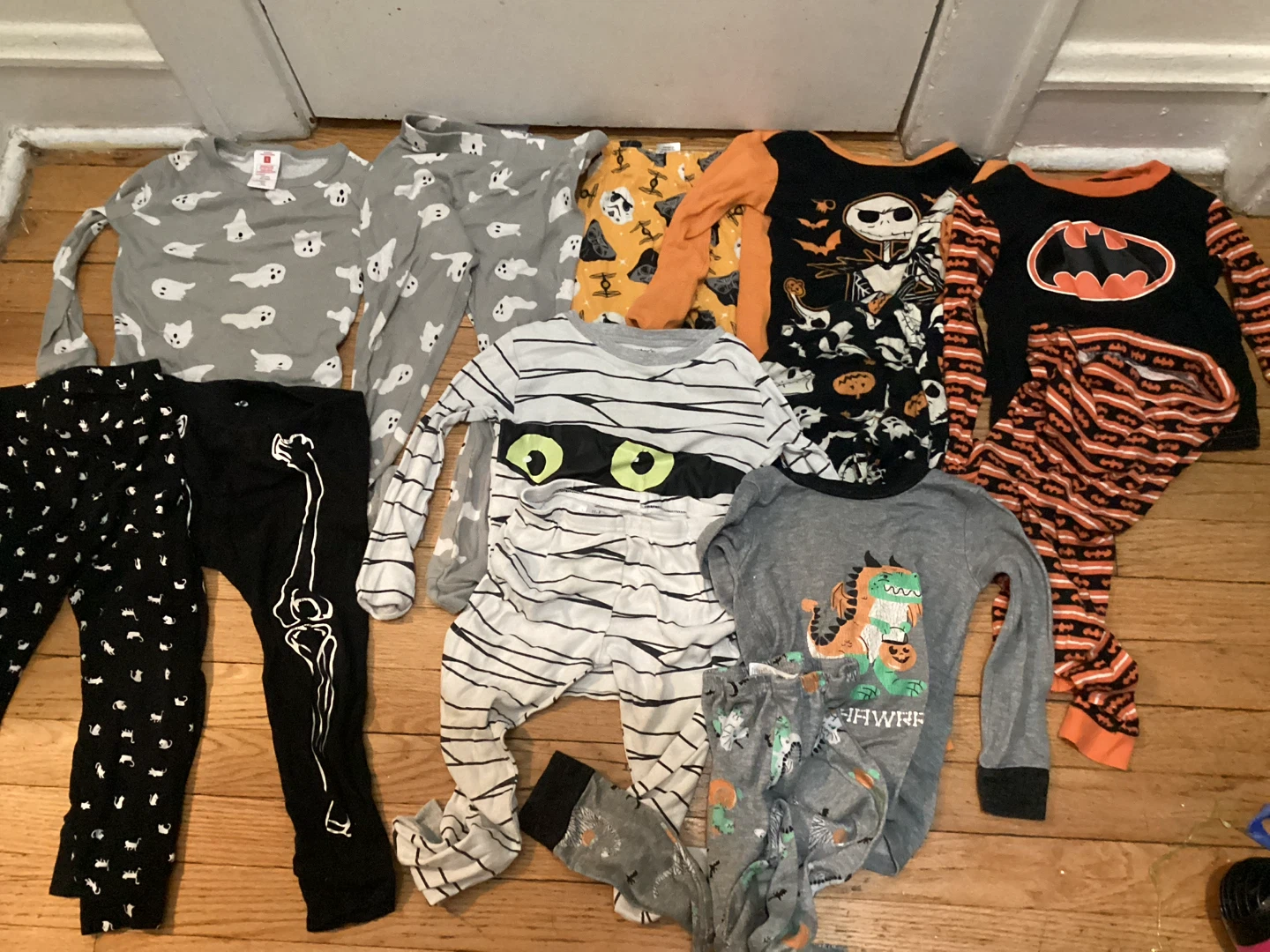 4T Lot of several Halloween Pajama Sets
