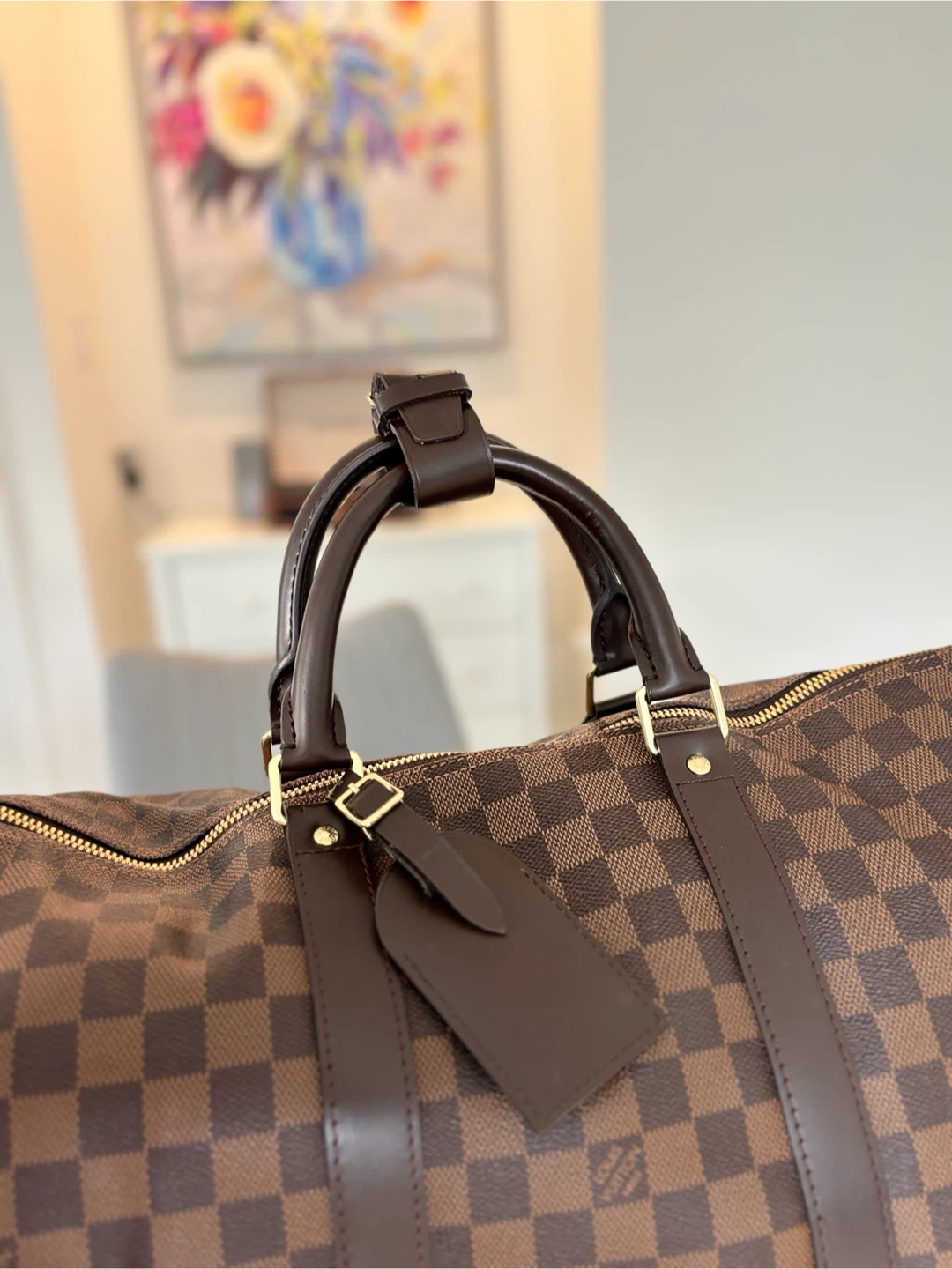 Louis Vuitton Damier Ebene Keepall Bandouliere - photo 4