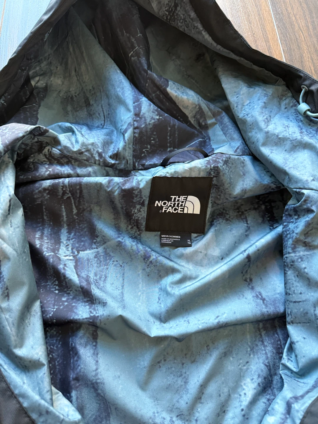 The North Face Men’s Millerton Rain Jacket - Black/Goblin Blue - photo 3
