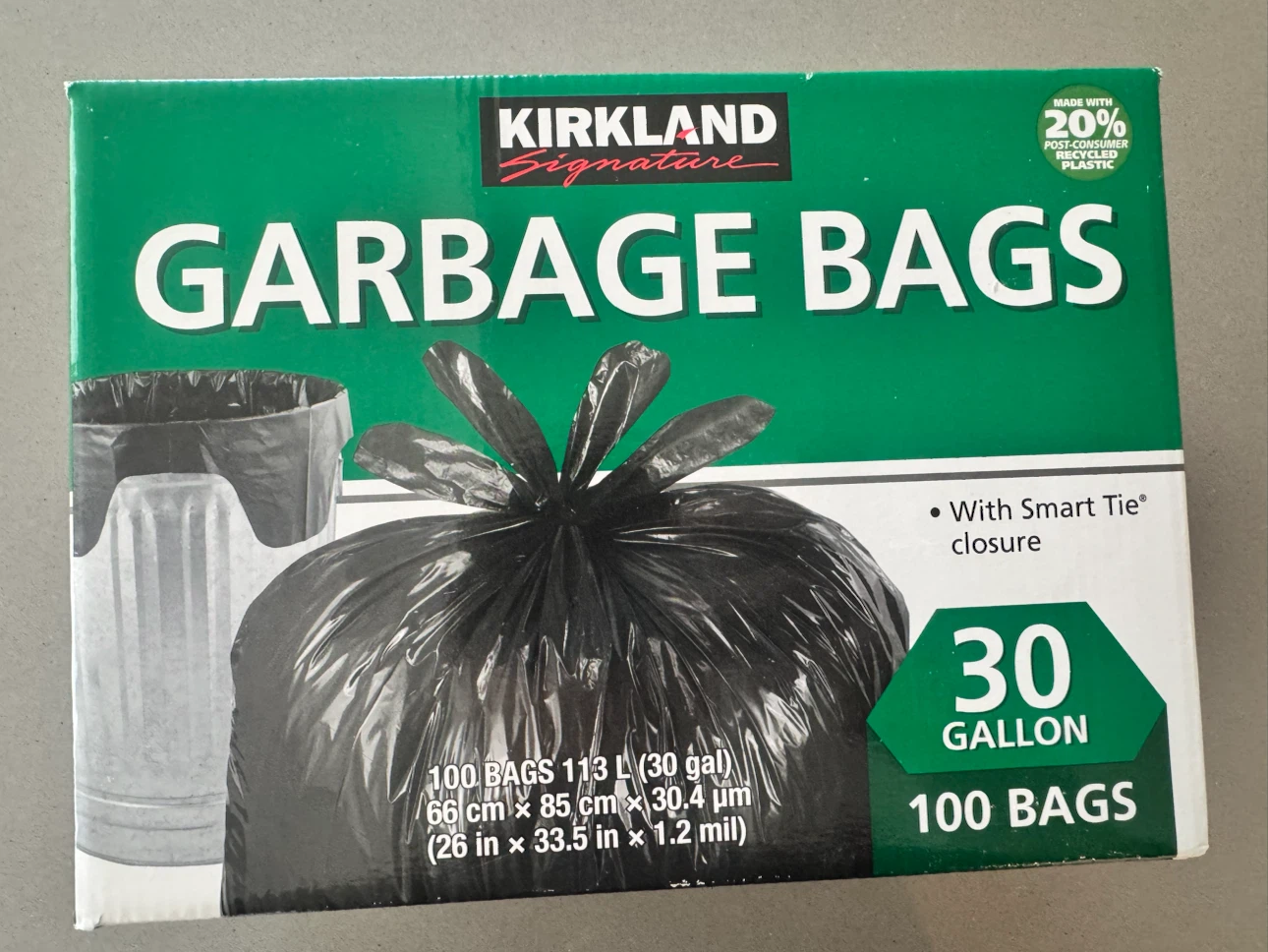 SONGMICS Stainless Steel Pedal Trash Can with trash bags - photo 2
