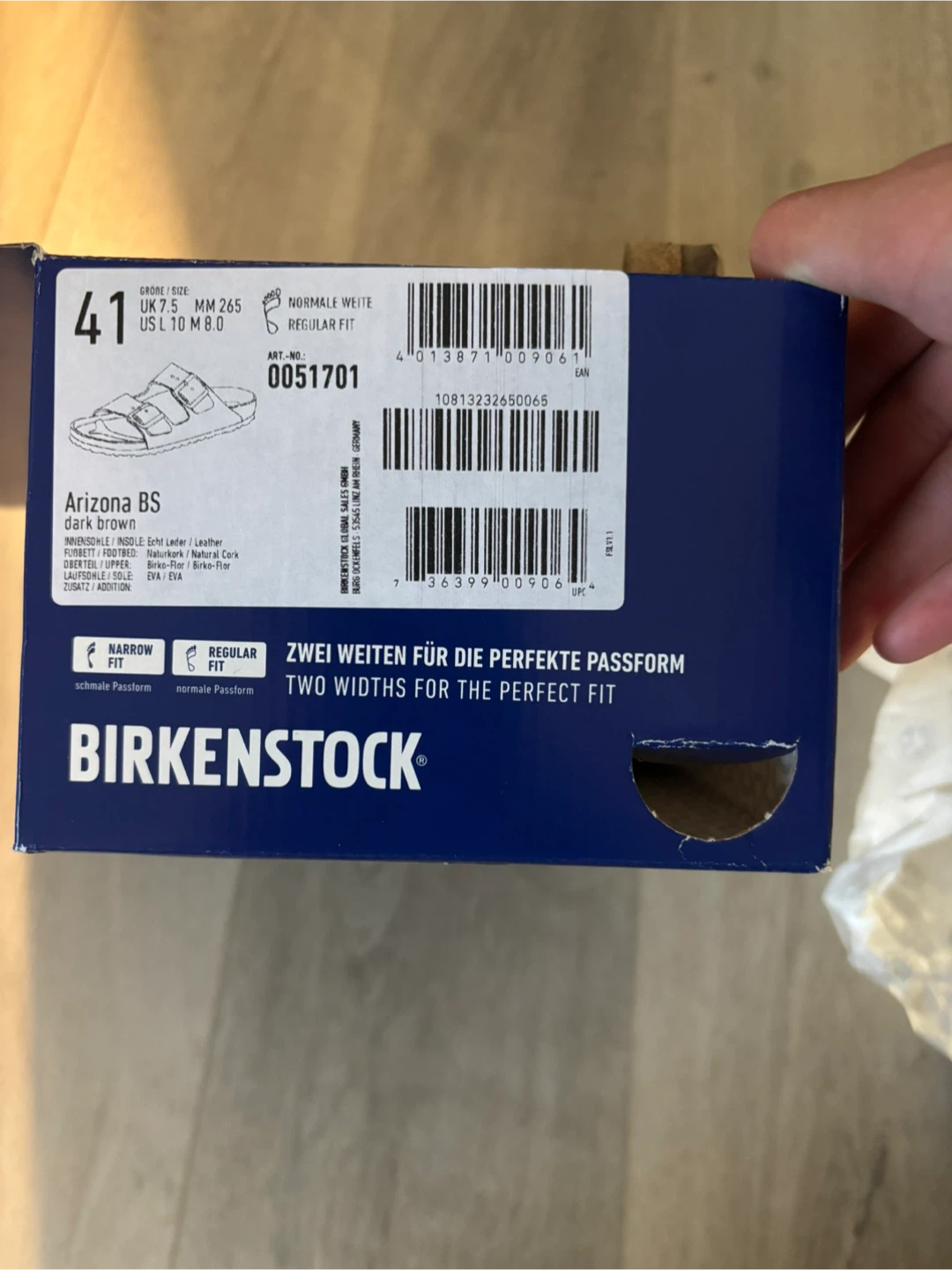 Birkenstock Arizona BS Sandals - Dark Brown - photo 2