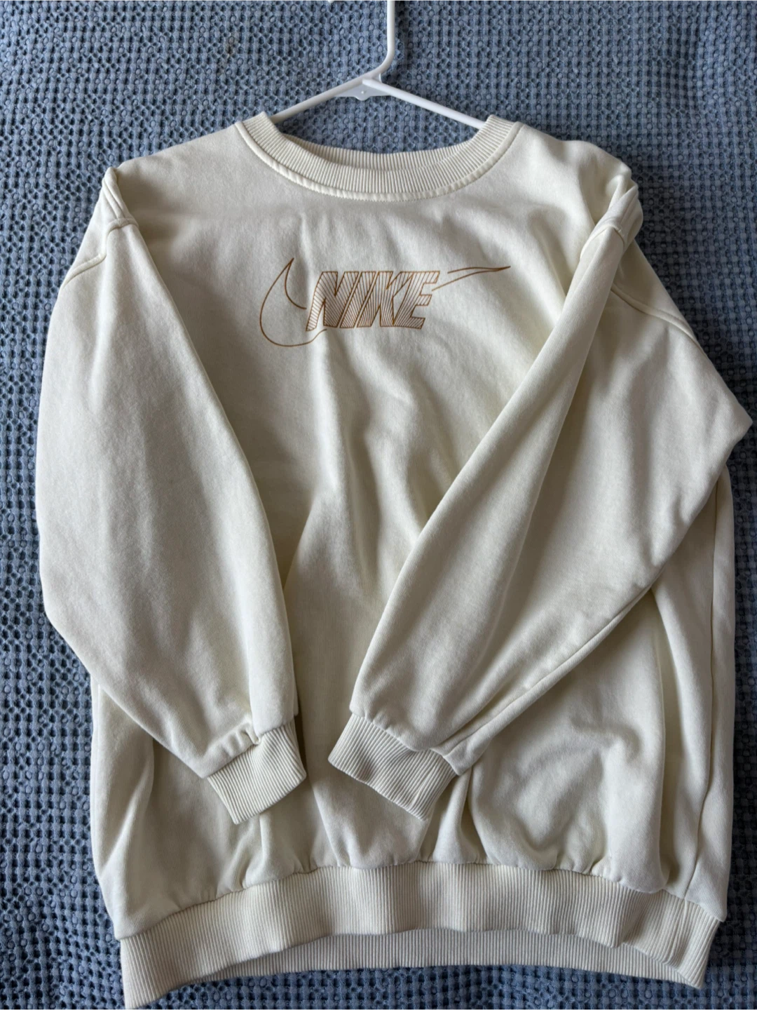 Nike Cream Crewneck Sweatshirt - photo 2