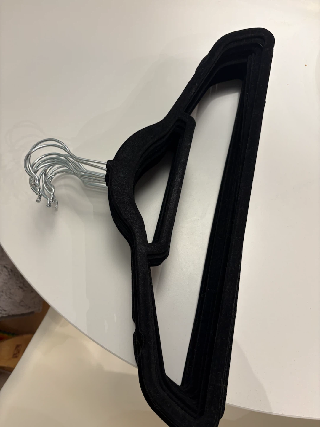 Black Velvet Clothes Hangers