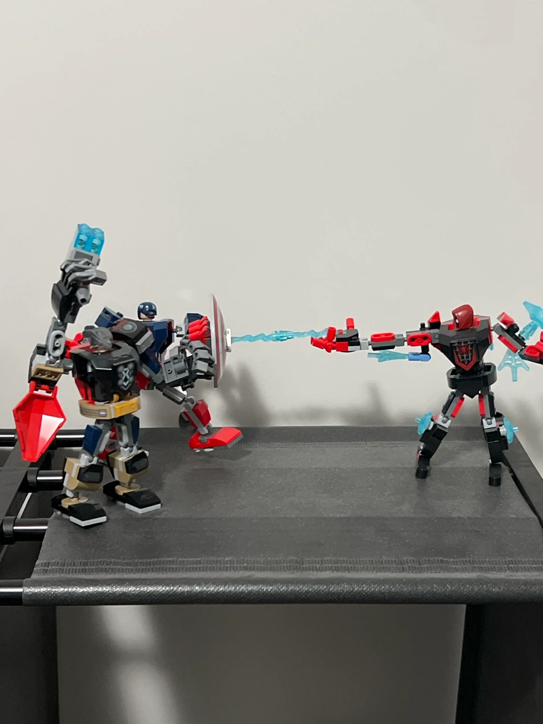 LEGO Captain America and Spider-Man Mech Armour Set 66671