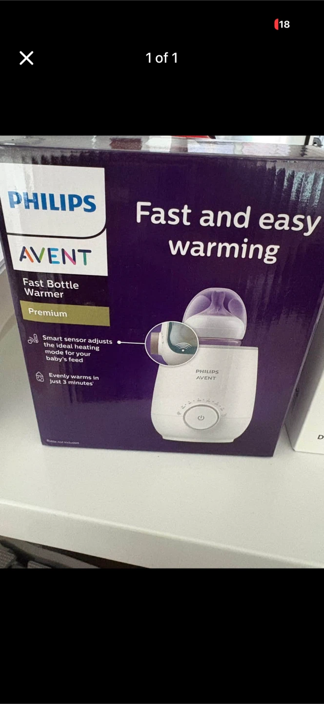 Philips Avent Premium Fast Bottle Warmer