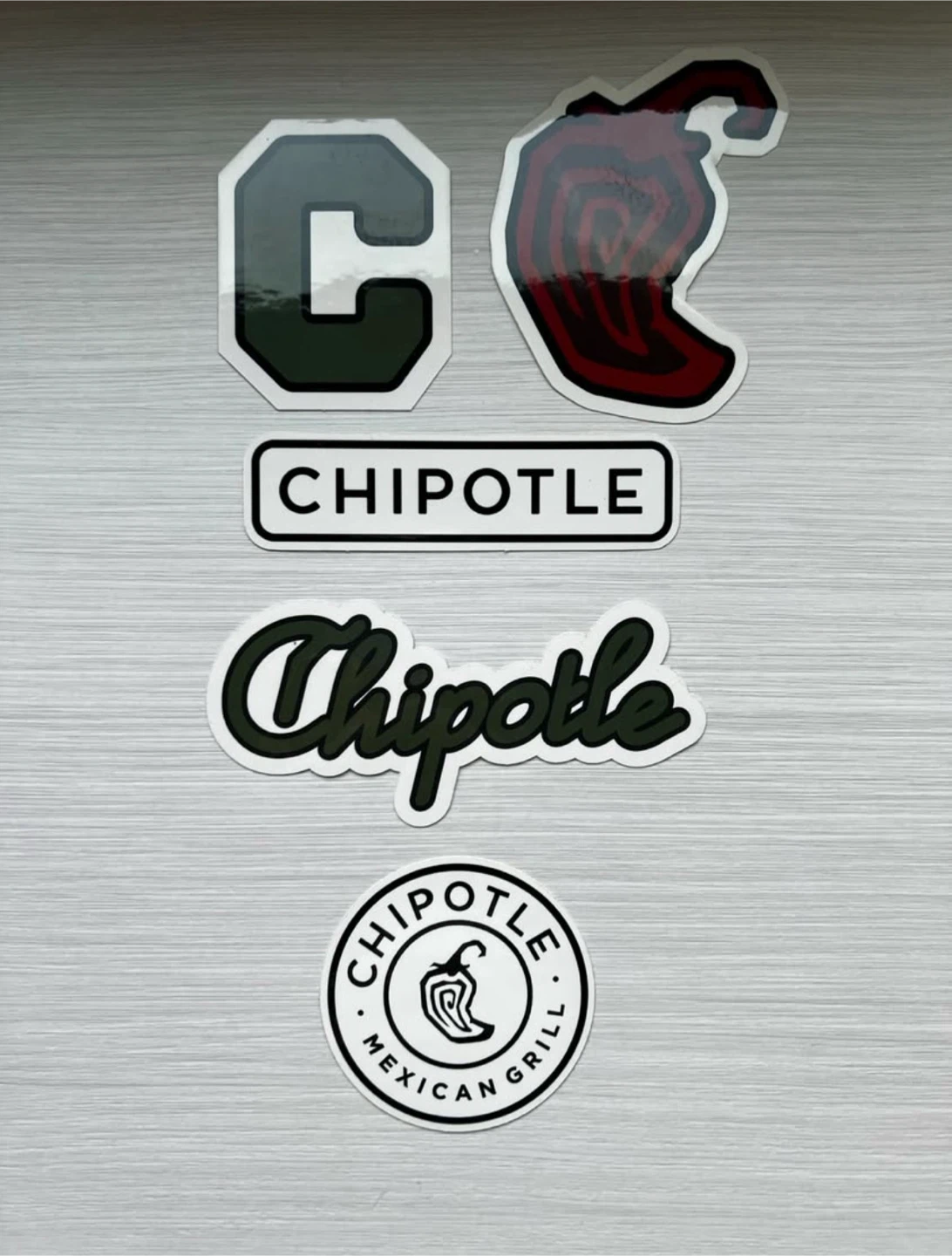 Chipotle Stickers (5 Stickers Per Pack) (Red or Green) - photo 4