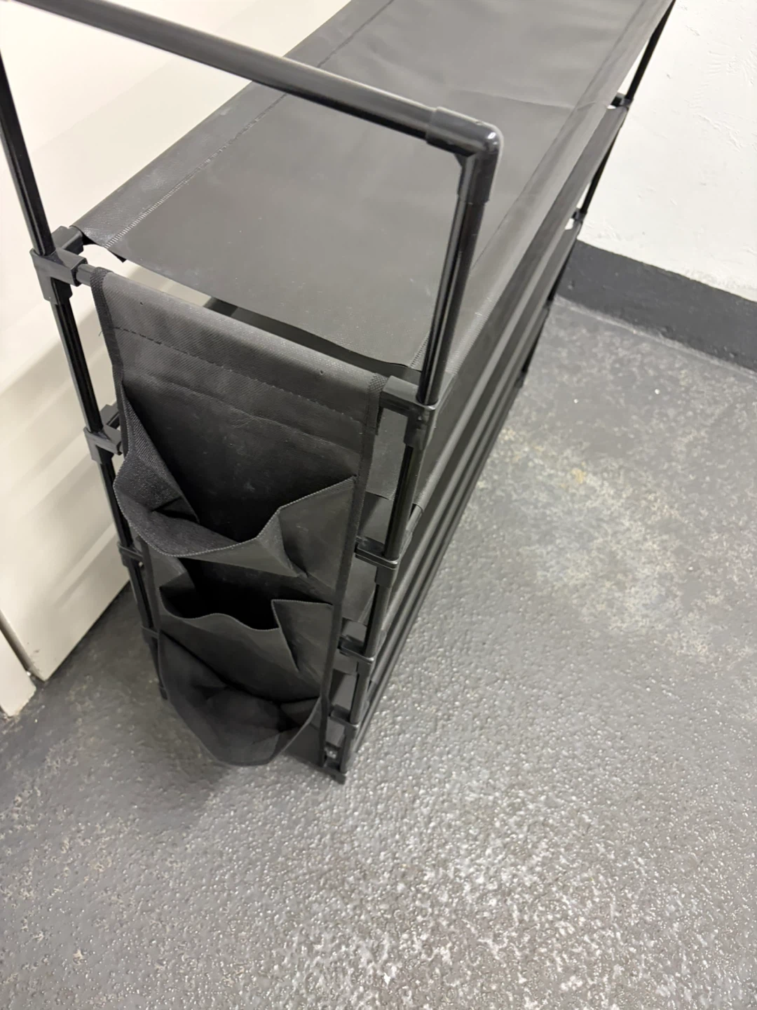 Black 5-Tier Shoe Rack Organizer - photo 5