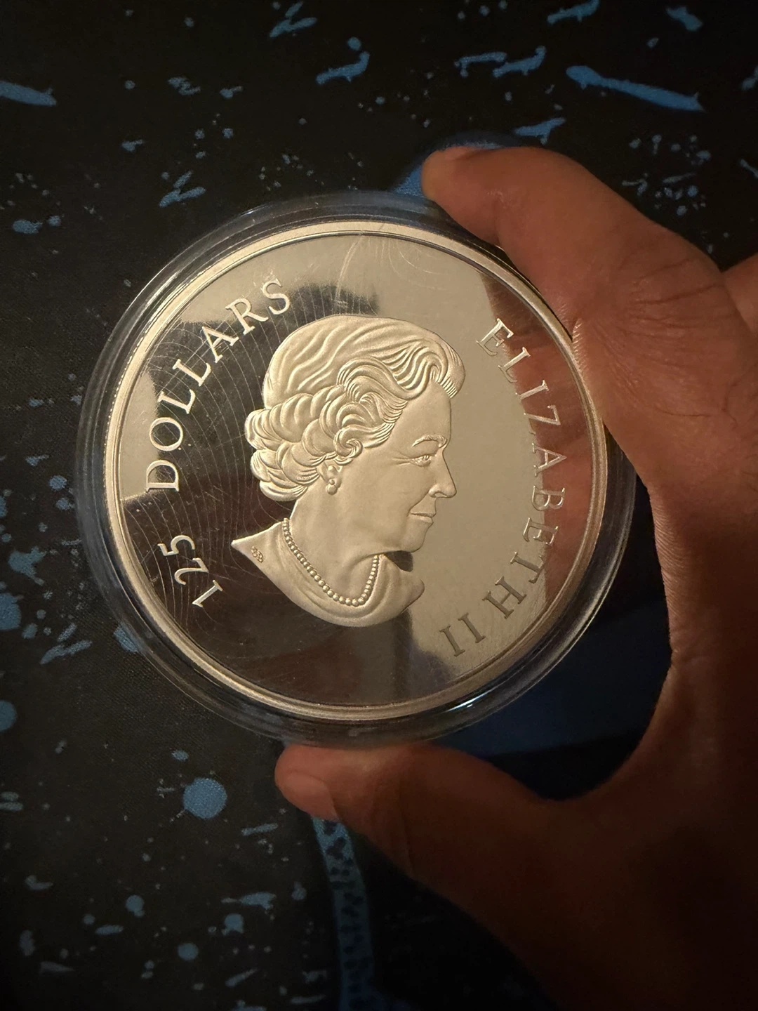 2015 Canadian 1/2kg Growling Cougar 125 Dollar Silver Coin - photo 2